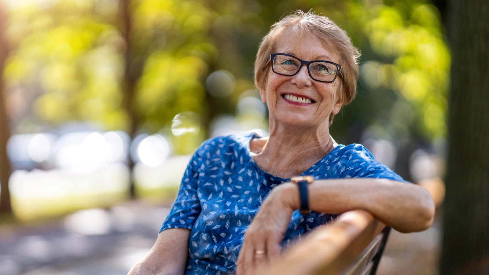 Older woman who understands Alzheimer's and the link to gum disease